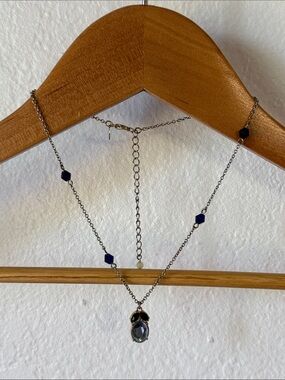 Blue‎ Sparkly Necklace